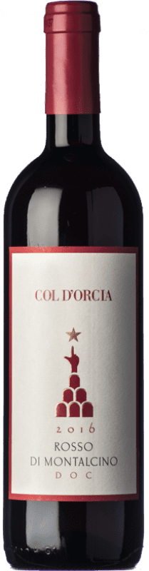24,95 € Spedizione Gratuita | Vino rosso Col d'Orcia D.O.C. Rosso di Montalcino Biologico