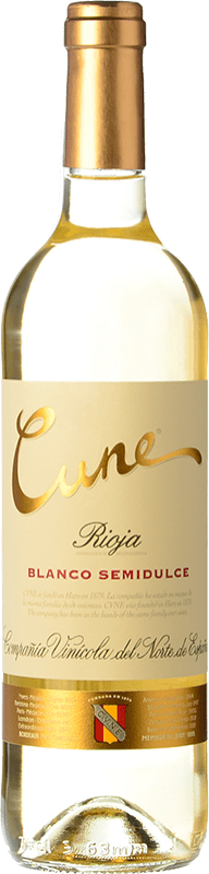 10,95 € 送料無料 | 白ワイン Norte de España - CVNE Cune セミドライ セミスイート D.O.Ca. Rioja