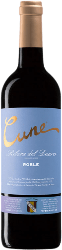 11,95 € 免费送货 | 红酒 Norte de España - CVNE Cune 橡木 D.O. Ribera del Duero