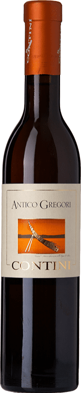 Spedizione Gratuita | Vino bianco Contini Antico Gregori D.O.C. Vernaccia di Oristano sardegna Italia Vernaccia Mezza Bottiglia 37 cl