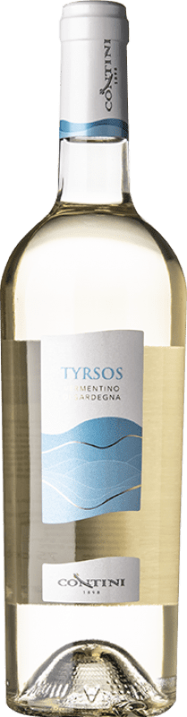11,95 € | Белое вино Contini Tyrsos D.O.C. Vermentino di Sardegna Sardegna Италия Vermentino — Верментино 75 cl