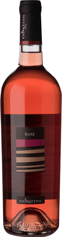 Бесплатная доставка | Розовое вино Contini Nieddera Rosé I.G.T. Isola dei Nuraghi Sardegna Италия 75 cl