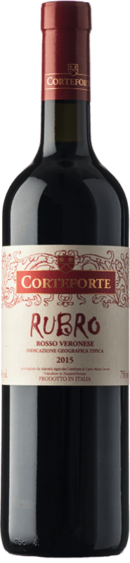 免费送货 | 红酒 Corteforte Rubro I.G.T. Veronese 威尼托 意大利 Merlot, Cabernet Sauvignon, Corvina, Rondinella, Corvinone, Molinara 75 cl