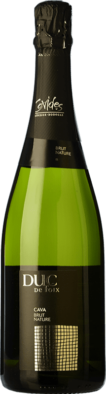 8,95 € | Blanc mousseux Covides Duc de Foix Brut Nature D.O. Cava Espagne Macabeo, Xarel·lo, Parellada 75 cl