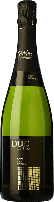 11,95 € Envio grátis | Espumante branco Covides Duc de Foix Brut Nature D.O. Cava