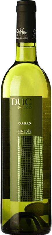 6,95 € | Vino Blanco Covides Duc de Foix D.O. Penedès Cataluña España Xarel·lo 75 cl
