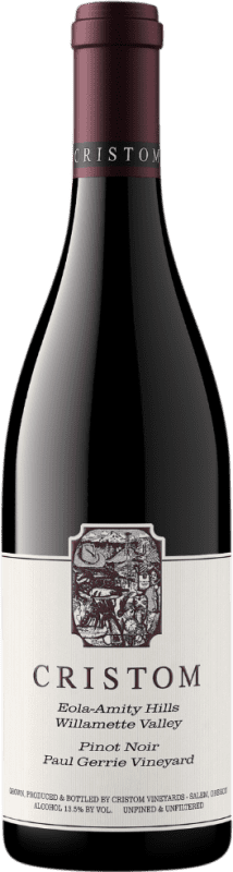 Envio grátis | Vinho Tinto Cristom Estate MT Jefferson Cuvée, Non Filtrato — Não Filtrado Crianza I.G. Willamette Valley Oregon Estados Unidos Pinot Noir 75 cl