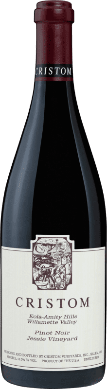 Free Shipping | Red wine Cristom Estate Jessie Vineyard Aged I.G. Willamette Valley Oregon United States Pinot Black 75 cl