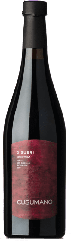 15,95 € | Red wine Cusumano Disueri D.O.C. Sicilia Sicily Italy Nero d'Avola 75 cl