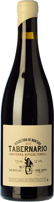 13,95 € | Vino tinto Daterra Tabernario Crianza D.O. Ribeira Sacra Galicia España Mencía, Garnacha Tintorera, Palomino Fino 75 cl
