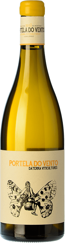 Бесплатная доставка | Белое вино Daterra Portela do Vento старения D.O. Ribeira Sacra Галисия Испания Godello, Palomino Fino, Doña Blanca 75 cl