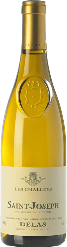 43,95 € 送料無料 | 白ワイン Delas Frères Les Challeys Blanc A.O.C. Saint-Joseph