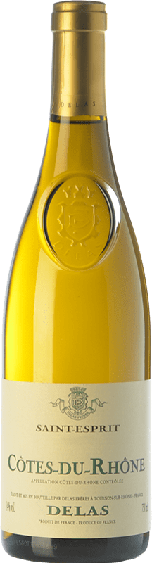 12,95 € 送料無料 | 白ワイン Delas Frères Blanc St. Esprit A.O.C. Côtes du Rhône