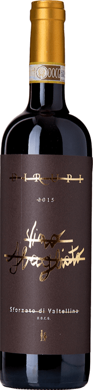 69,95 € | Red wine Dirupi Vino Sbagliato D.O.C.G. Sforzato di Valtellina Lombardia Italy Nebbiolo 75 cl