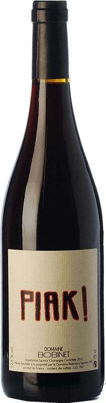 12,95 € Kostenloser Versand | Rotwein Domaine Bobinet Piak Jung A.O.C. Saumur-Champigny
