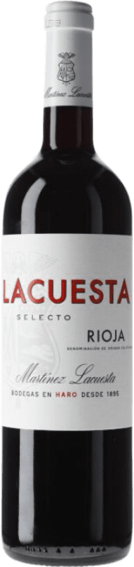 8,95 € | Vinho tinto Martínez Lacuesta Jovem D.O.Ca. Rioja La Rioja Espanha Tempranillo, Graciano, Mazuelo 75 cl