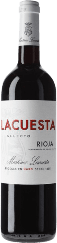 Бесплатная доставка | Красное вино Martínez Lacuesta молодое D.O.Ca. Rioja Ла-Риоха Испания Tempranillo — Темпранильо, Graciano — Грасиано, Mazuelo — Масуэло 75 cl