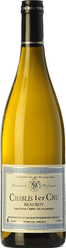 Spedizione Gratuita | Vino bianco Bernard Michaut Beauroy Crianza A.O.C. Chablis Borgogna Francia Chardonnay 75 cl
