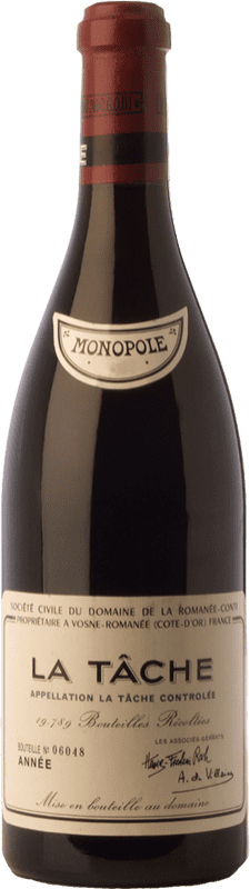 5 823,95 € | Красное вино Romanée-Conti A.O.C. La Tâche Бургундия Франция Pinot Black 75 cl