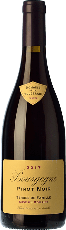 29,95 € | Красное вино Domaine de La Vougeraie Terres de Famille Rouge старения A.O.C. Bourgogne Бургундия Франция Pinot Black 75 cl