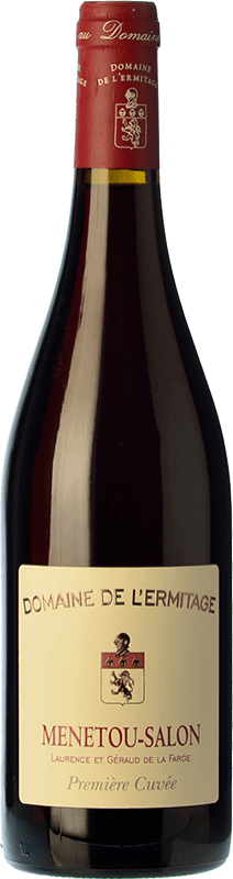Free Shipping | Red Wine Domaine de l'Ermitage Première Cuvée Oak A.O.C. Menetou-Salon Loire France Pinot Noir 75 cl