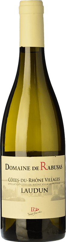 8,95 € Free Shipping | White wine Domaine de Rabusas Laudun Blanc A.O.C. Côtes du Rhône Villages
