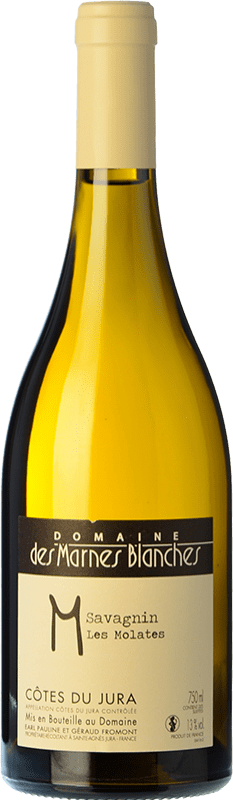 Envoi gratuit | Vin blanc Marnes Blanches Les Molates Ouillé Crianza A.O.C. Côtes du Jura Jura France Savagnin 75 cl