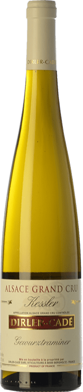 Free Shipping | White wine Dirlier-Cadé Kessler Aged A.O.C. Alsace Grand Cru Alsace France Gewürztraminer 75 cl