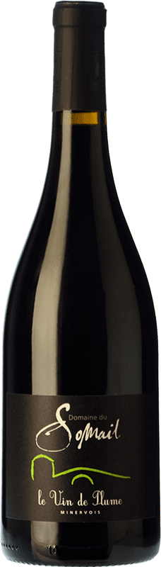 Free Shipping | Red wine Domaine du Somail Le Vin de Plume Aged A.O.C. Minervois Languedoc France Syrah, Mourvèdre 75 cl