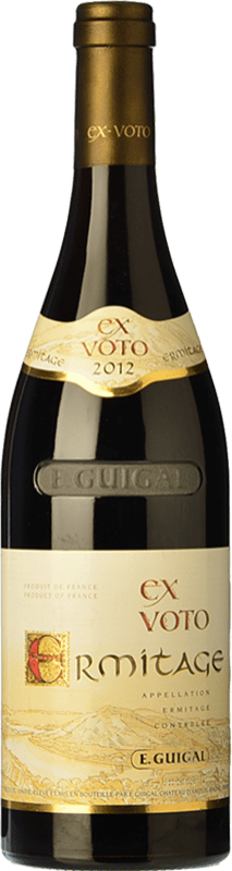 Envío gratis | Vino Tinto Domaine E. Guigal Ex Voto Reserva A.O.C. Hermitage Rhône Francia Syrah 75 cl