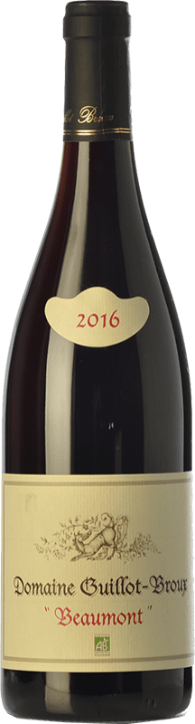 Free Shipping | Red wine Guillot Broux Mâcon-Cruzille Rouge Beaumont Aged A.O.C. Mâcon-Cruzille Burgundy France Gamay Organic 75 cl