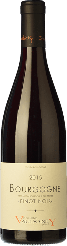 Free Shipping | Red wine Jean Vaudoisey Aged A.O.C. Bourgogne Burgundy France Pinot Black 75 cl