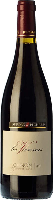 免费送货 | 红酒 Jourdan & Pichard Les Varesnes 岁 A.O.C. Chinon 卢瓦尔河 法国 Cabernet Franc 75 cl