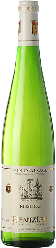 Бесплатная доставка | Белое вино Domaine Kientzler A.O.C. Alsace Эльзас Франция Riesling — Рислинг 75 cl