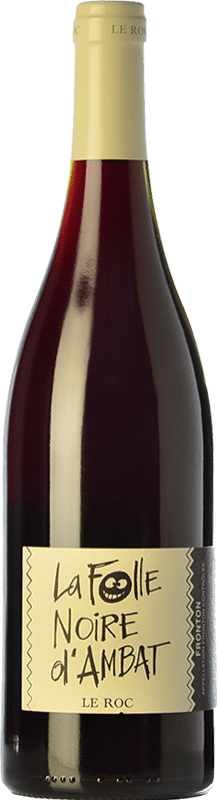 Free Shipping | Red wine Le Roc La Folle Noire d'Ambat Oak France 75 cl