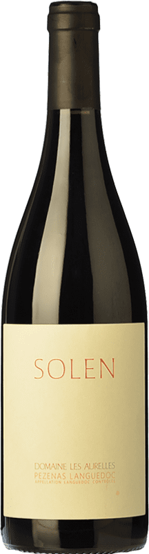 34,95 € Kostenloser Versand | Rotwein Domaine Les Aurelles Solen Pezenas Jung A.O.C. Languedoc