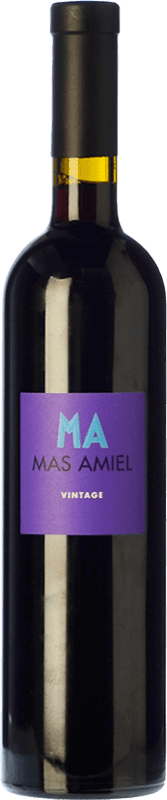 Бесплатная доставка | Сладкое вино Mas Amiel Vintage A.O.C. Maury Руссильон Франция Grenache 75 cl