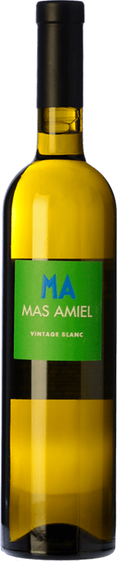 19,95 € Kostenloser Versand | Süßer Wein Mas Amiel Vintage Blanc A.O.C. Maury