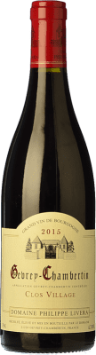 Philippe Livera Clos Village Pinot Black Gevrey-Chambertin 高齢者 75 cl