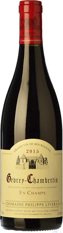 送料無料 | 赤ワイン Philippe Livera En Champs 高齢者 A.O.C. Gevrey-Chambertin ブルゴーニュ フランス Pinot Black 75 cl