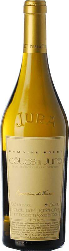 Free Shipping | White Wine Rolet Père Expression du Terroir Crianza — Aged A.O.C. Côtes du Jura Jura France Chardonnay, Savagnin 75 cl