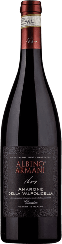 39,95 € | Vino rosso Albino Armani Classico D.O.C.G. Amarone della Valpolicella Veneto Italia Corvina, Rondinella, Corvinone 75 cl
