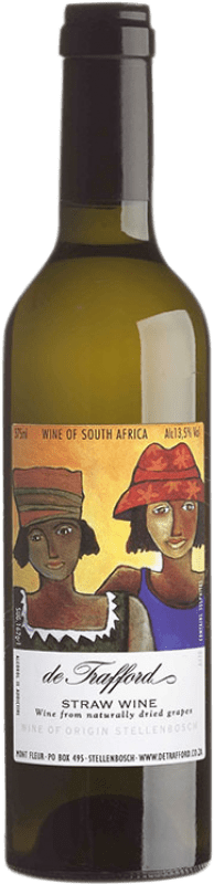 Бесплатная доставка | Сладкое вино De Trafford Straw Wine I.G. Stellenbosch Стелленбош Южная Африка Chenin White Половина бутылки 37 cl