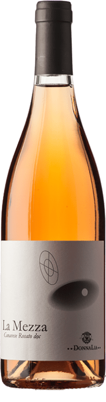 Spedizione Gratuita | Vino rosato DonnaLia Rosato La Mezza D.O.C. Canavese Piemonte Italia Nebbiolo 75 cl