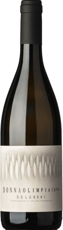 23,95 € Spedizione Gratuita | Vino bianco Donna Olimpia 1898 Bianco D.O.C. Bolgheri