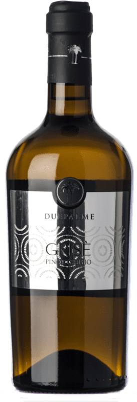Kostenloser Versand | Weißwein Due Palme Grisè I.G.T. Salento Apulien Italien Pinot Gris — Grauburgunder 75 cl