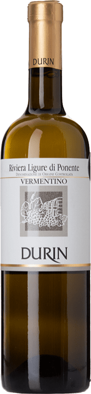 Free Shipping | White wine Durin D.O.C. Riviera Ligure di Ponente Liguria Italy Vermentino 75 cl