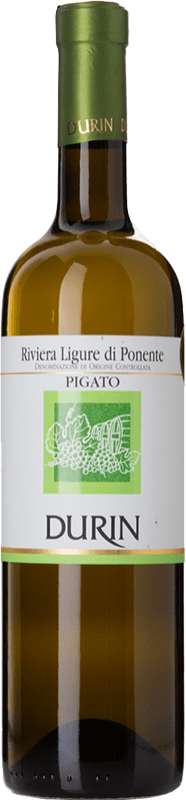 Envoi gratuit | Vin blanc Durin D.O.C. Riviera Ligure di Ponente Ligurie Italie Pigato 75 cl