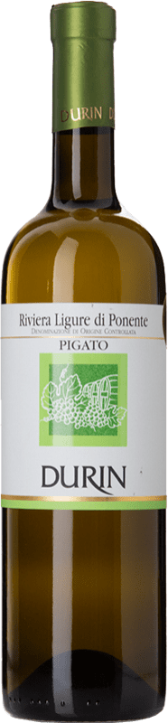 Free Shipping | White wine Durin D.O.C. Riviera Ligure di Ponente Liguria Italy Pigato 75 cl