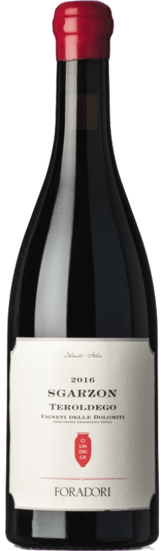 34,95 € Free Shipping | Red wine Foradori Teroldego Sgarzon Cilindrica I.G.T. Vigneti delle Dolomiti Trentino-Alto Adige Italy Teroldego Bottle 75 cl